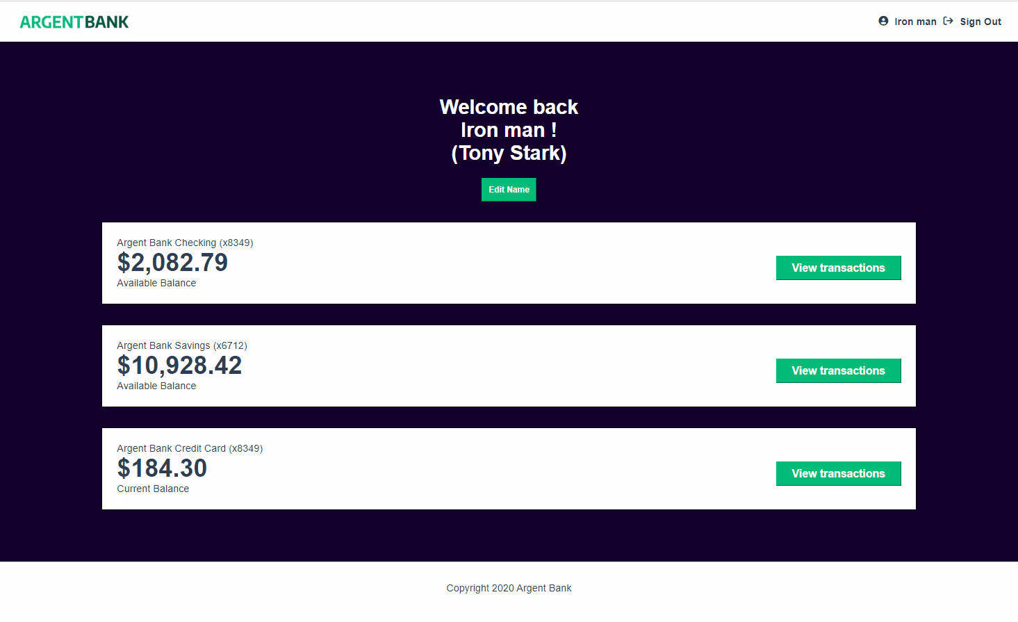 Argentbank
